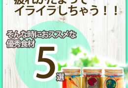 疲れがたまってイライラしちゃう？！そんな時にもピクルス♪