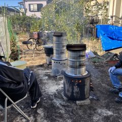 年に一度の餅つき大会