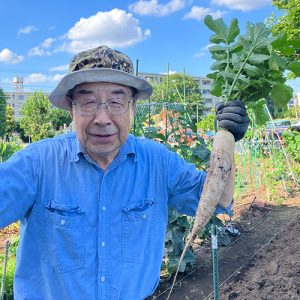 野島自然農園の野島さん