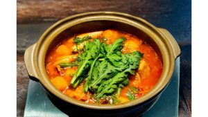 寒い夜は、無水トマト鍋